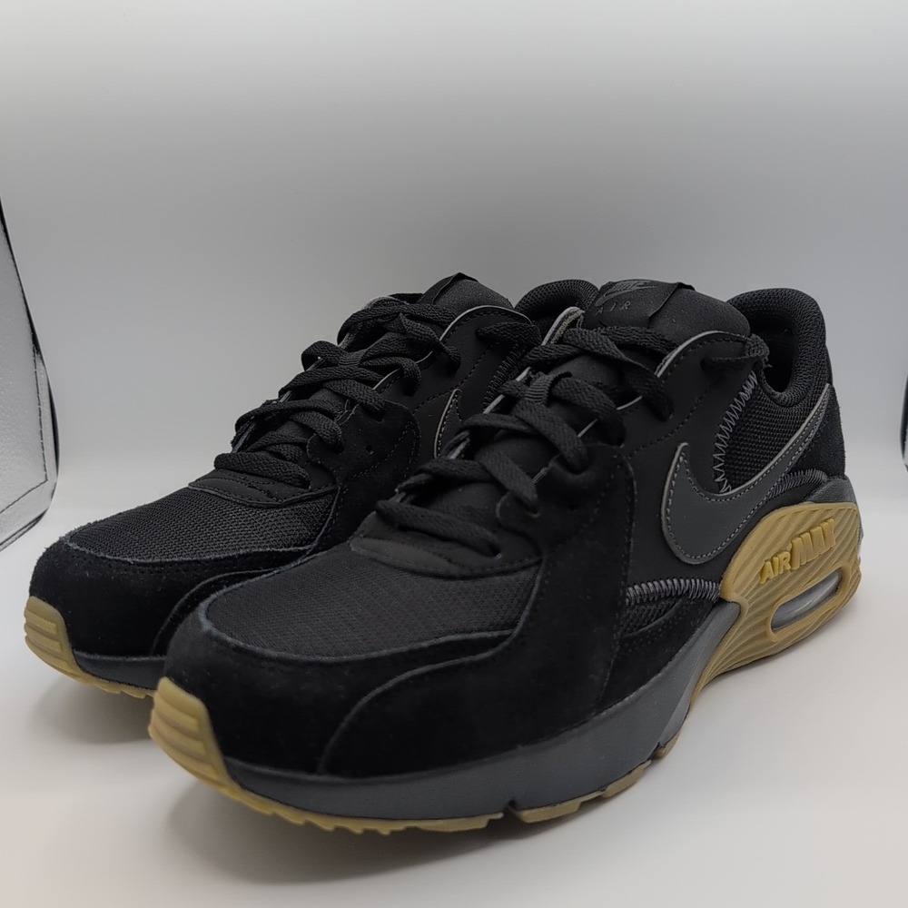 Nike Air Max Excee Running Shoes Mens 10 Black Anthracite Gum Brown HV0928-010